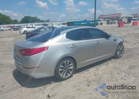 2015 Kia Optima Sx Turbo z USA, uszkodzony, nr VIN 5XXGR4A61FG395800